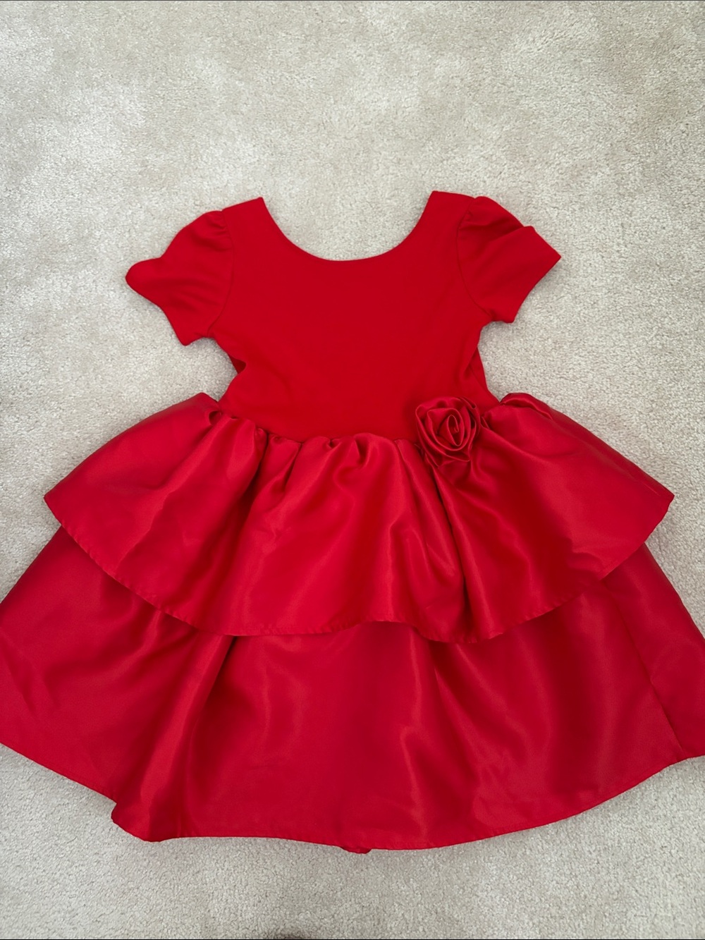 H&M red dress - girls